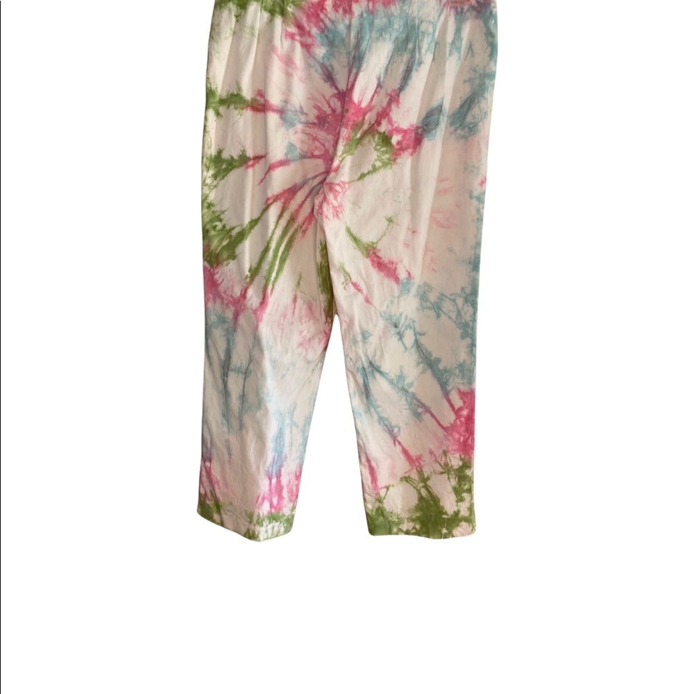 Bob Mackie Wearable Art Custom Tie Dye Pants Size Extra Large